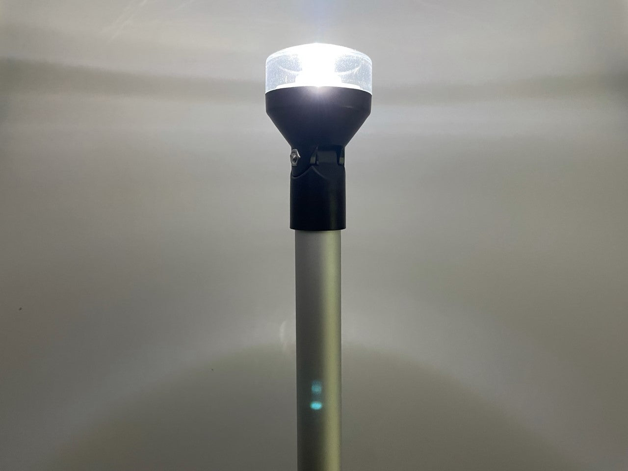 Pactrade Marine Boat Nature White LED All Round Navigation Pole 10-30V 1W 2NM CE RoHS SS Approved IP:65 120LM Locking Collar Plug-In Light (23")