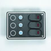 3 Gang Splashproof Switch Panel