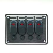 4 Gang Splashproof Switch Panel