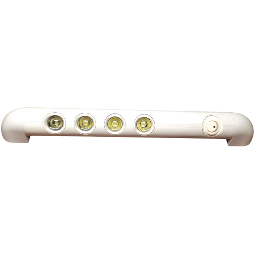 Pactrade Marine Boat Part LED 10.75" Long Rail Light Cool White PC Plastic High Power