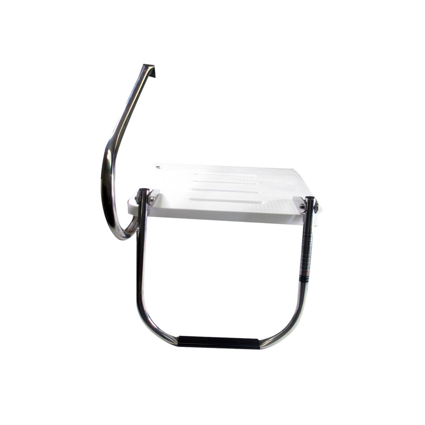 Pactrade Marine Boat Universal Fiberglass Swim Platform Under Mount Fold Down Ladder 1 Step Inboard One Rail