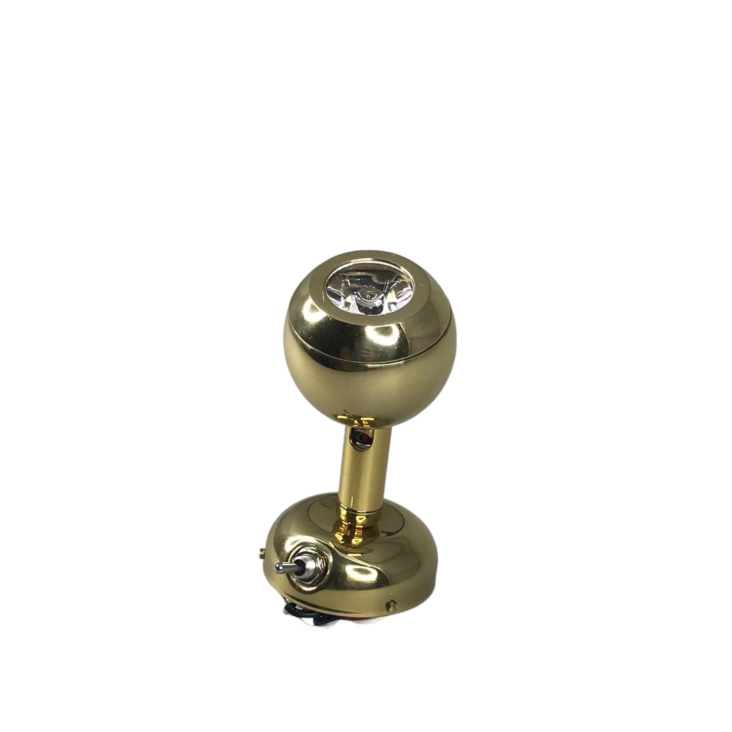 Pactrade Marine RV LED Swivel Brass Reading Light Interior Accessory