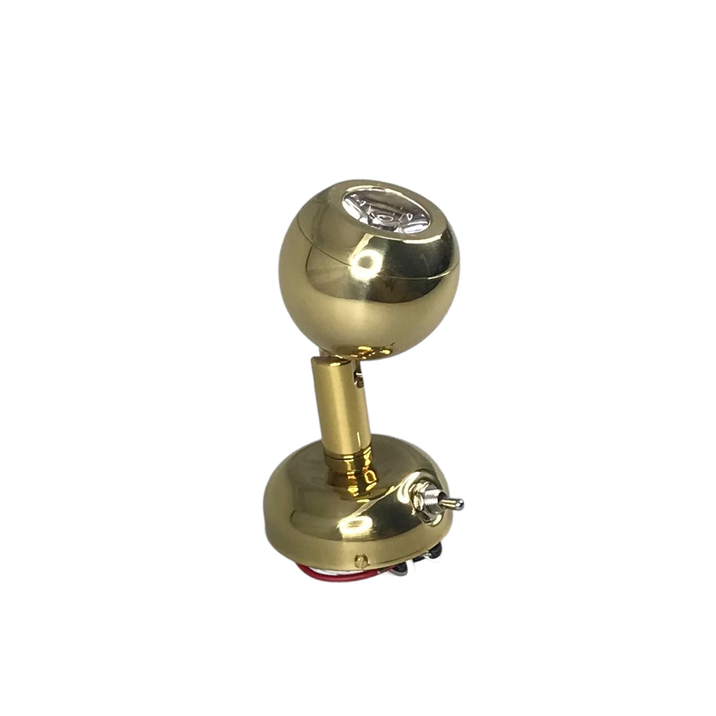 Pactrade Marine RV LED Swivel Brass Reading Light Interior Accessory