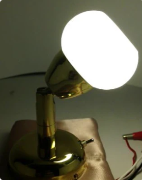 Pactrade Marine LED Swivel Brass Reading Wall Light Dimmable Marine Boat 140LM Frosted Glass