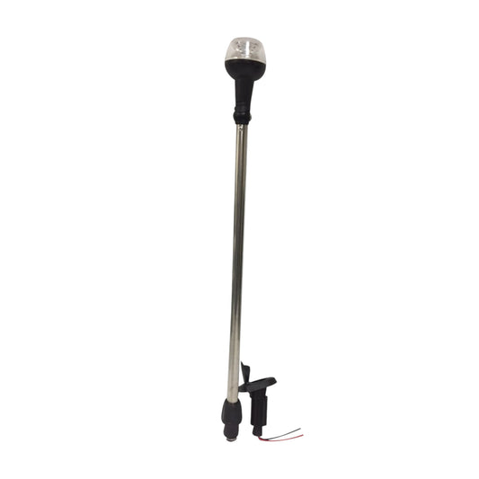 Pactrade Marine Boat 25" LED All-Around Stern Pole Light w/ Base