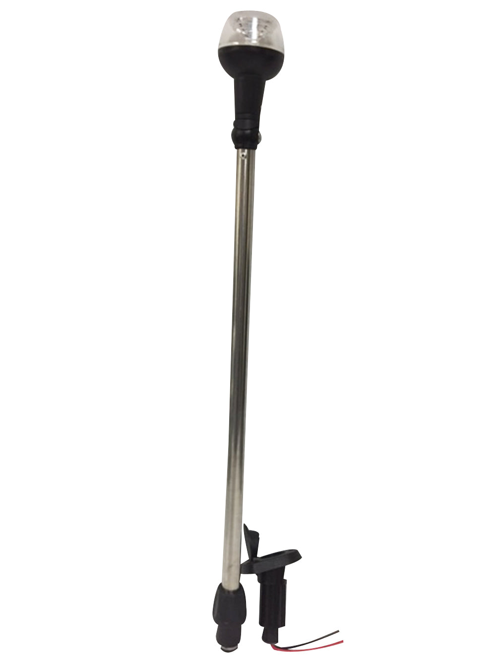 Pactrade Marine Boat 25" LED All-Around Stern Pole Light w/ Base