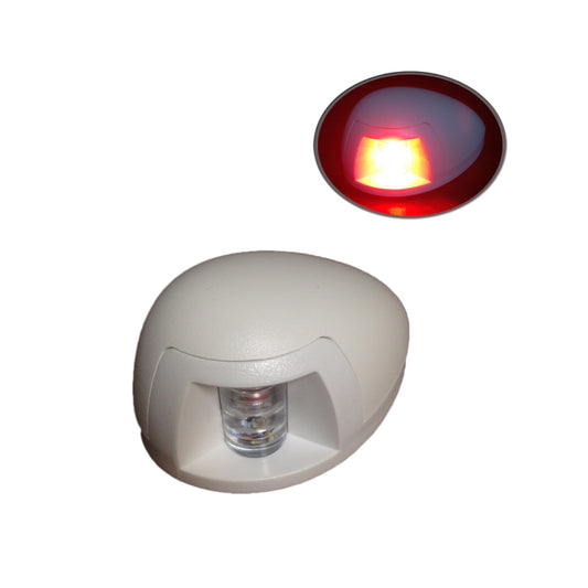 Pactrade Marine Boat Red Port Side LED Navigation Light Horizontal Mount