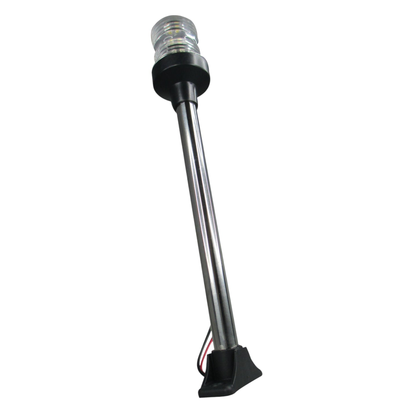 Pactrade Marine Boat LED All Round Anchor Fixed Base Navigation Light SS Pole 12-24V 12-1/2''H USCG 2NM A16 Certified