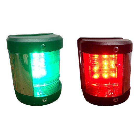 Pactrade Marine Boat Green Starboard And Red Port Side LED Navigation Light