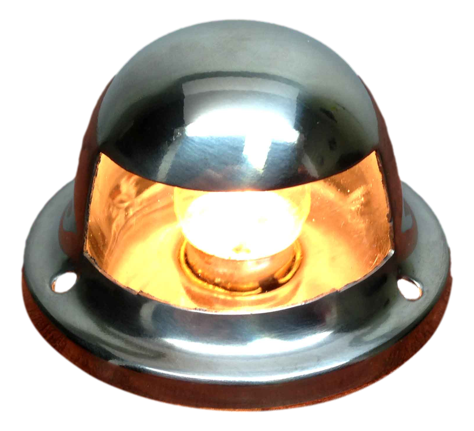 Rusty Stern Light PactradeMarine Boat Stern Light Stainless Steel Festoon, 12V, 3W, Whit ...