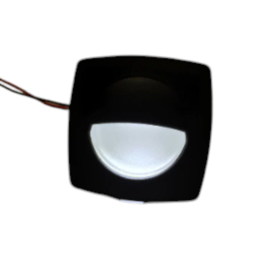 Pactrade Marine Boat LED RV Trailer Cool White Square Shape Courtesy Light 2.24"X2.24"