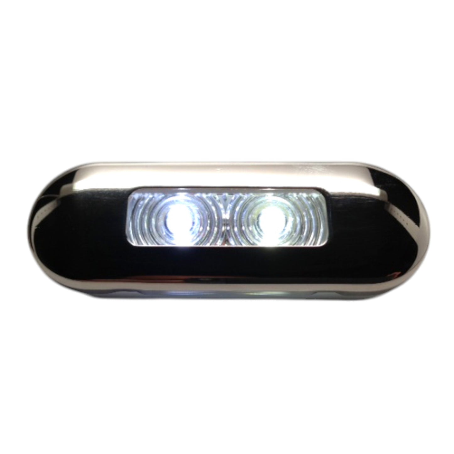 Pactrade Marine Boat LED White Oblong Shape Courtesy Light OEM