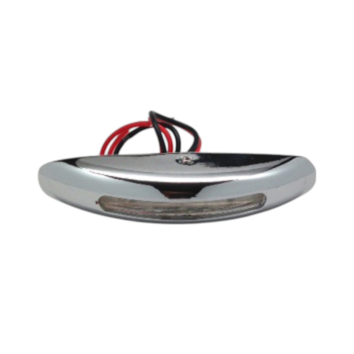 Pactrade Marine Boat LED Cool White Courtesy Light With Chrome Plated Bezel