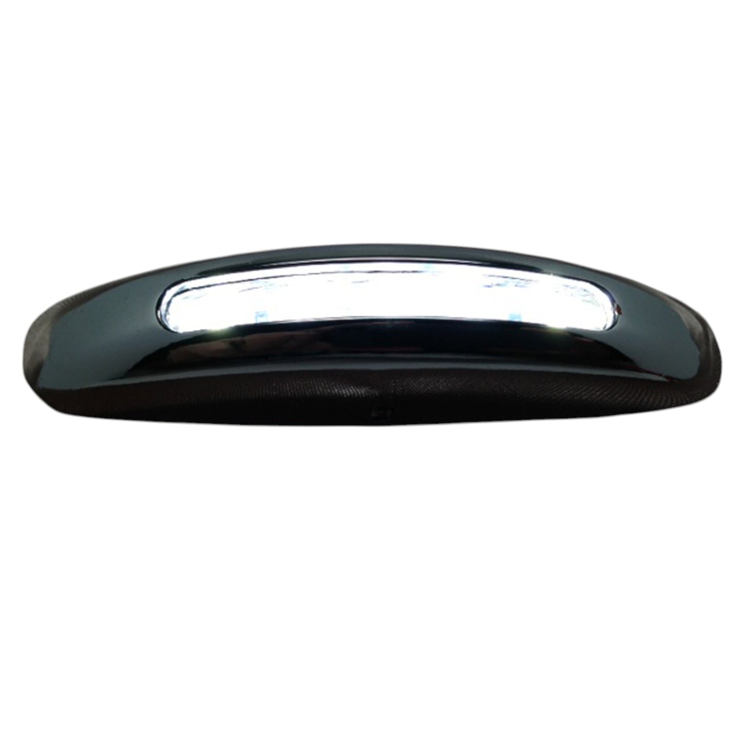 Pactrade Marine Boat LED Cool White Courtesy Light With Chrome Plated Bezel