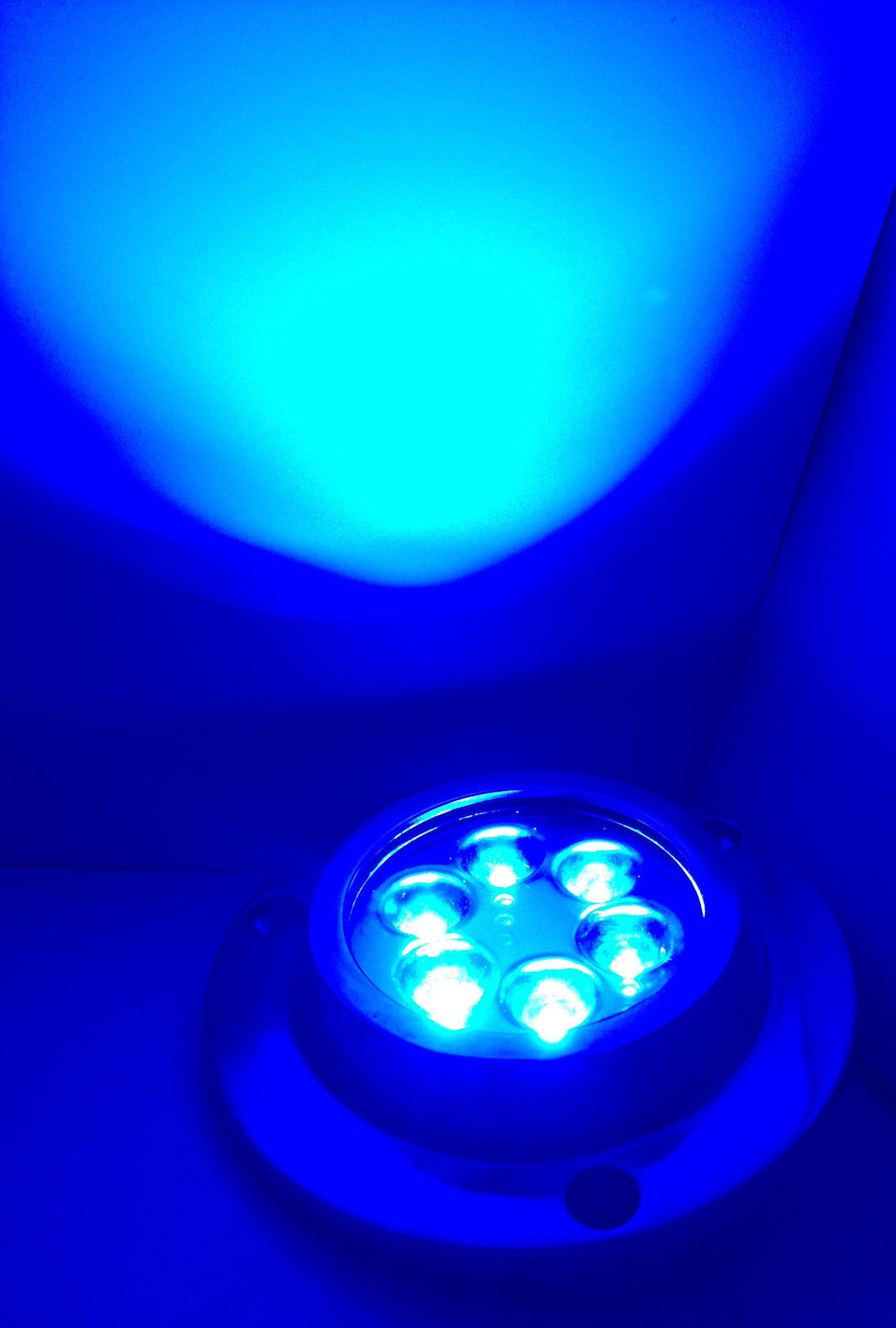 Pactrade Marine Super Bright S.S.316 Marine Blue Underwater Light Boat 6 LED 14W Fishing
