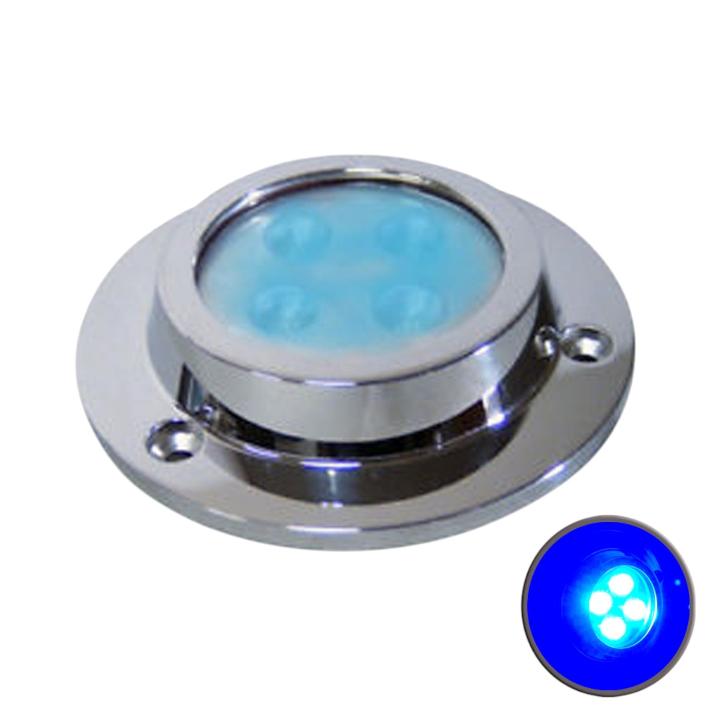 Pactrade Marine Super Bright Marine Underwater Light Boat LED Blue ODM 12W Total Easy Install