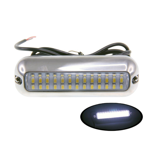 Pactrade Marine Pontoon Boat S.S.316 Cool White LED Underwater Light 416 LM