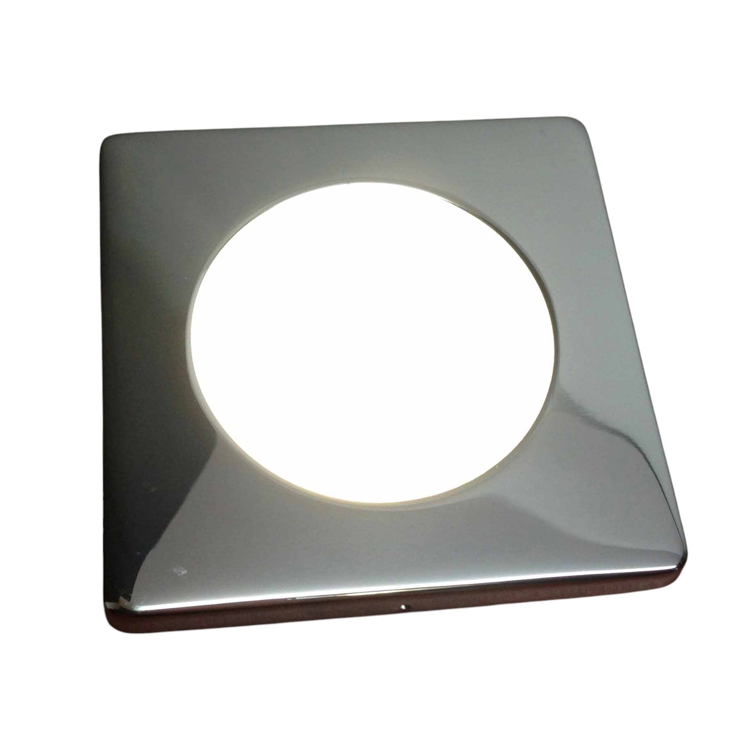 Pactrade Marine RV LED High Power Square Ceiling Light Stainless Steel Flush Mount