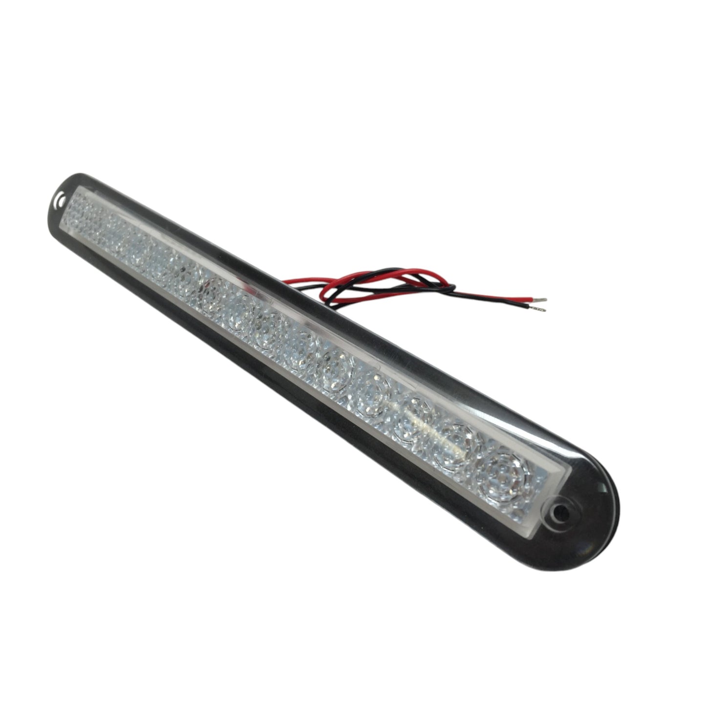 Pactrade Marine Boat Blue LED Strip Light 23LM Flush Mount 12V 3W IP67 4500K 7.9"X0.9"