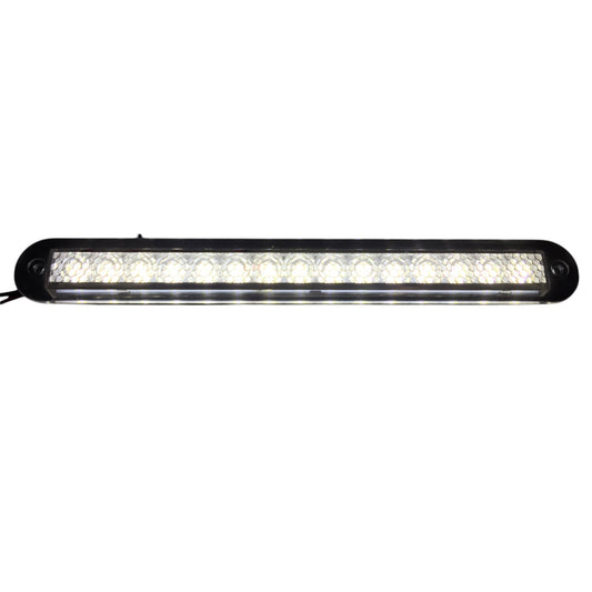 Pactrade Marine Boat White LED Strip Light 176LM Flush Mount 12V 3W IP67 4500K 7.9"X0.9"