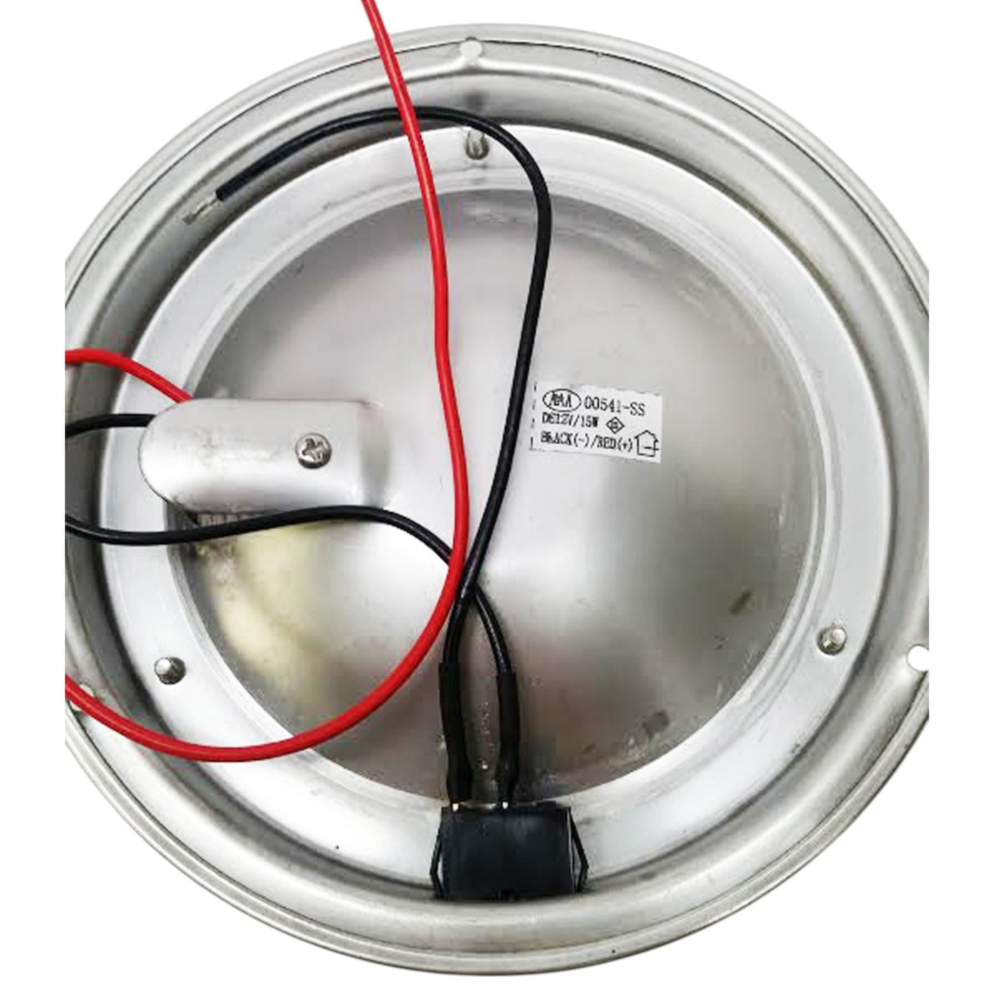 Pactrade Marine Interior Ceiling Dome Light 12V Boat RV Room Cabin Surface Mount Stainless Steel 304 Build-in Rocker Switch ON/OFF Clear Polycarbonate Lens