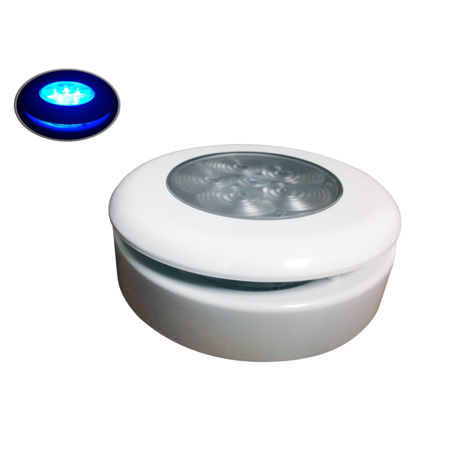 Pactrade Marine Boat RV Blue LED Ceiling Courtesy Light Plastic Flush & Surface