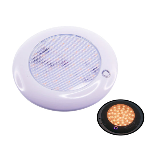 Pactrade Marine Boat RV Car Warm White LED Ceiling Interior Courtesy Light 390LM