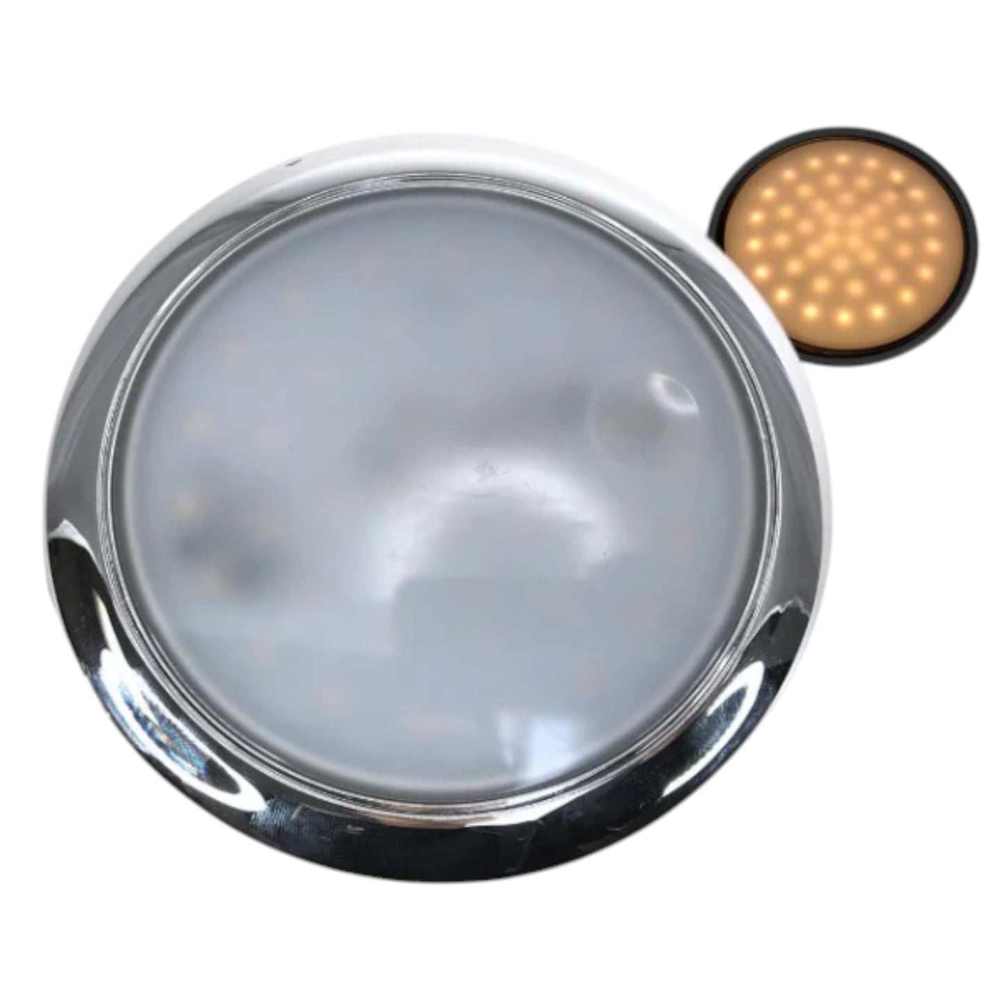 Pactrade Marine Boat RV Car Warm White Slim LED Ceiling Interior Courtesy Light