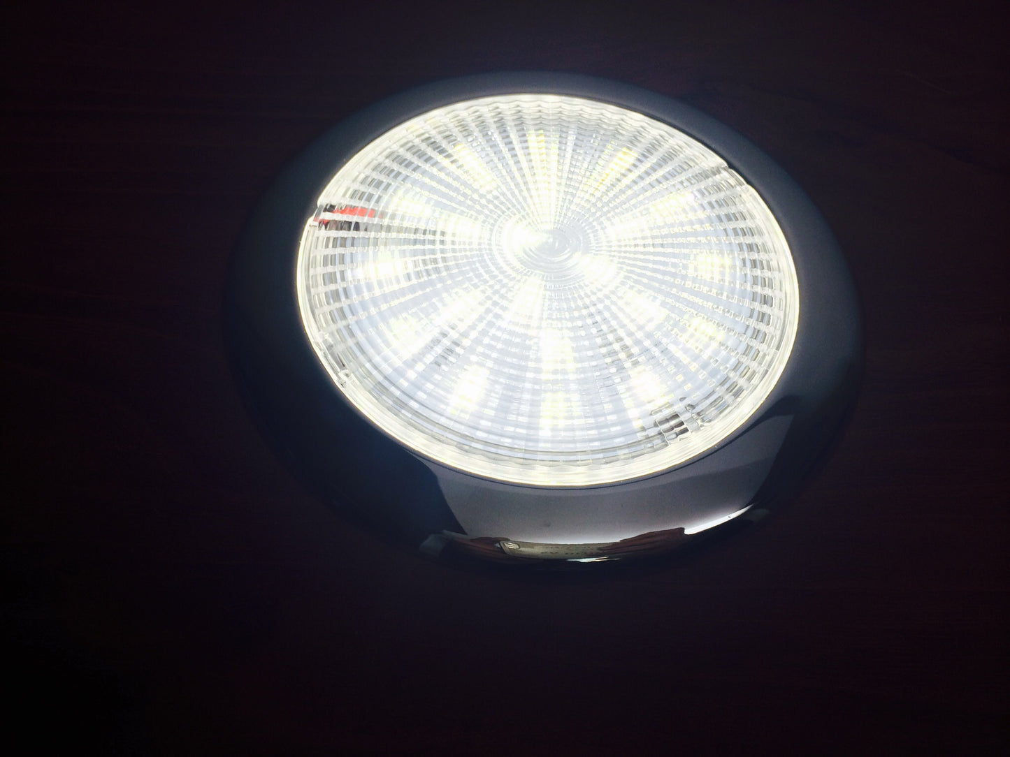 Pactrade Marine Boat LED Bright Super Slim Ceiling Light 4"D Surface Mount Easy Install