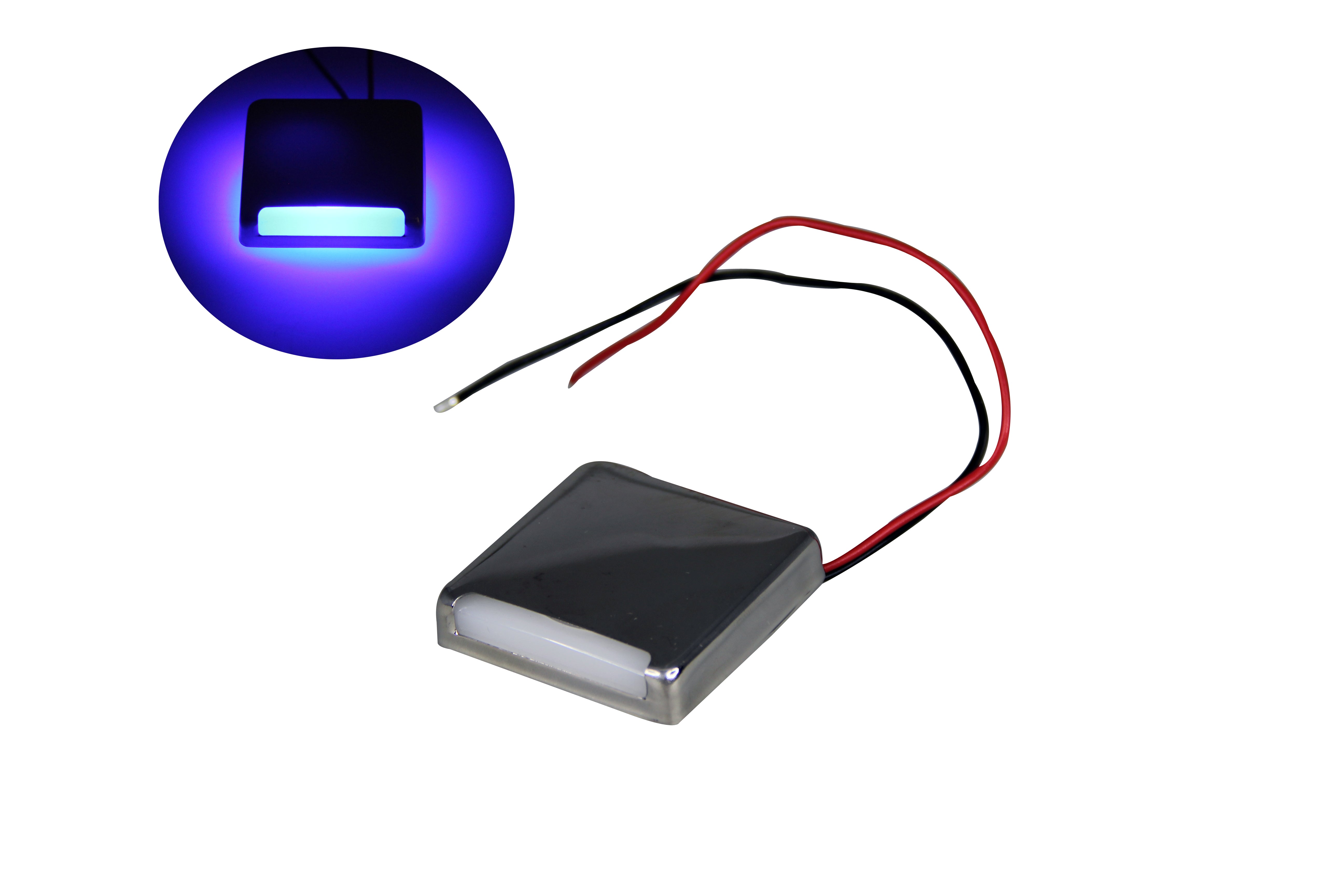 Purchase New 12V 3*3w Blue LED Underwater Surface Mount Bronze Housing Waterproof Light In - Foto 8