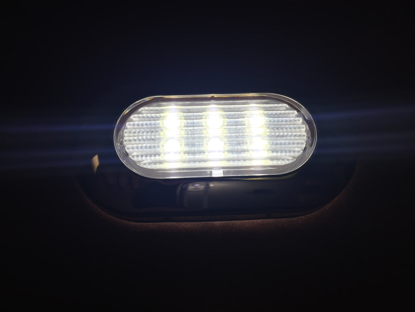 Pactrade Marine Boat Nature White Light 6 LED SS304 Housing Surface Mount 12V 22LM IP67