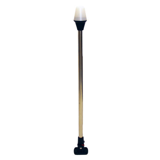 Pactrade Marine Boat Adjustable Base 25" S.S.Tubing All-Round Light 12 VDC 8W
