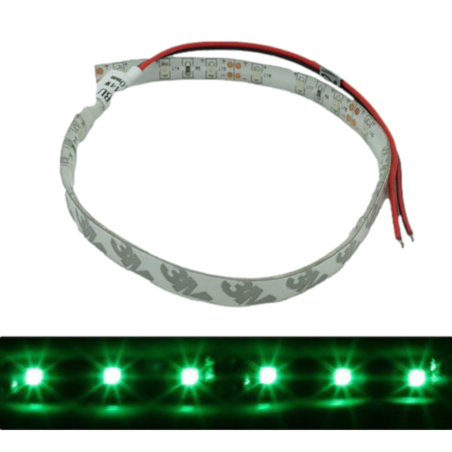 Pactrade Marine Boat 12V DC Red Green LED Light Strip For Kayaks, Canoes, Small Boats Navigation