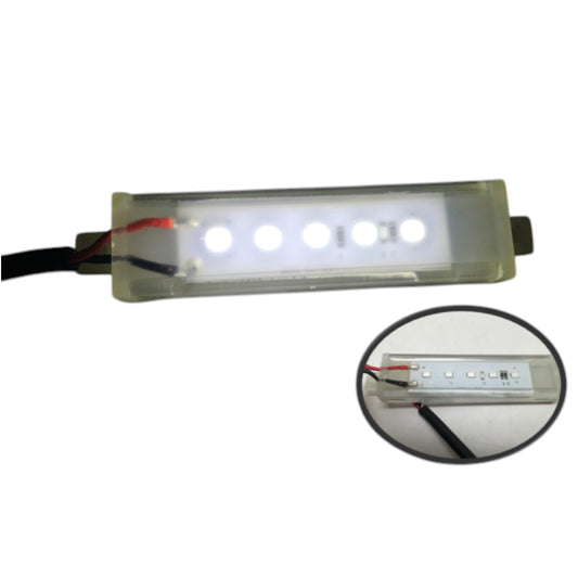 Pactrade Marine 12VDC LED Strip Light PVC 40LM 4"(L) 5 x Cool White LED 6000K w/ Hardware