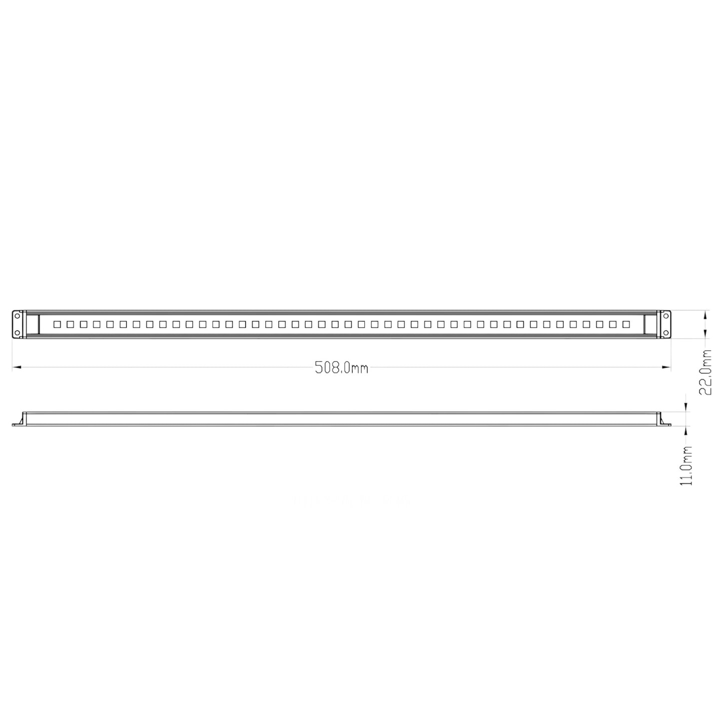 Pactrade Marine Boat Interior LED Marine Courtesy Fishing Lights Boat Cabin Lights Deck Lights RGBW Surface Mounting 10-24 Volts for Pontoon boat Small boat Yacht Bass Boat Dinghy Kayak (20 Inches)