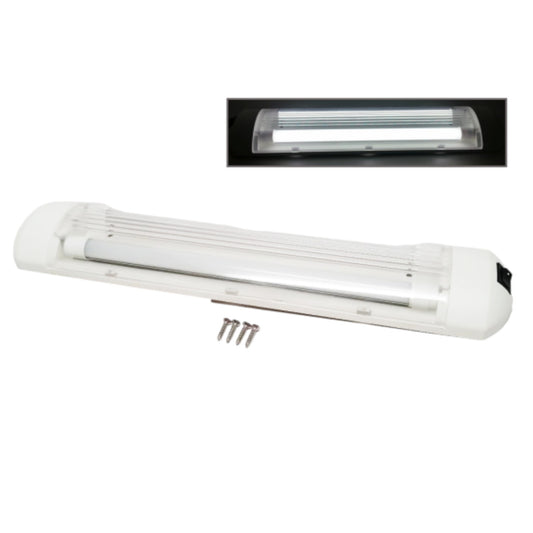 Pactrade Marine ABS LED Fluorescent Interior Light White 12VDC with Switch