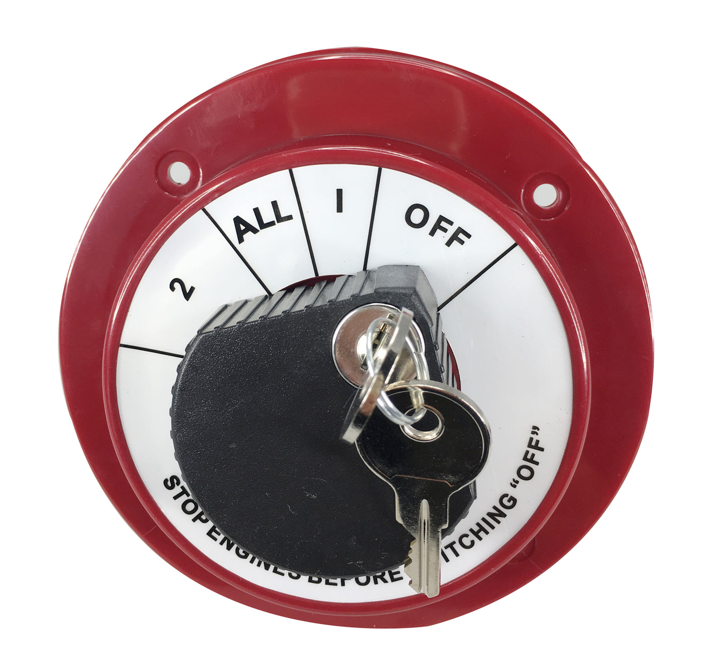 Pactrade Marine Boat Dual Battery Selector Disconnect Switch w/ Lock 250A 6-32V