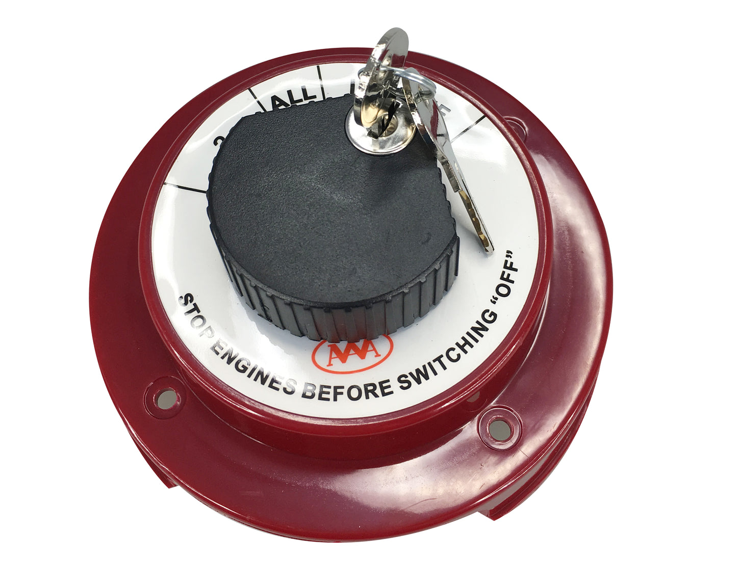 Pactrade Marine Boat Dual Battery Selector Disconnect Switch w/ Lock 250A 6-32V