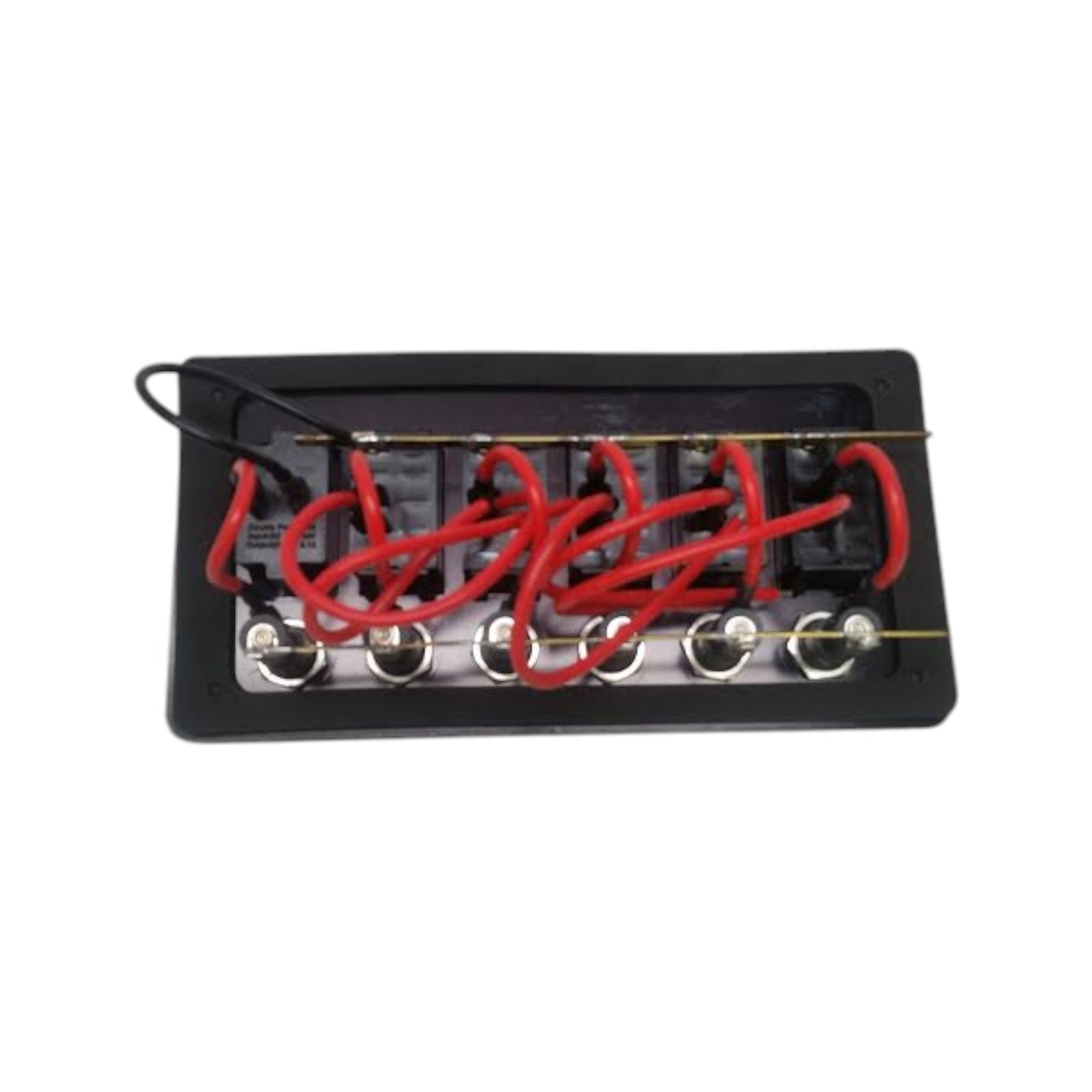 Pactrade Marine Boat Waterproof Black Aluminum Switch Panel USB Charger 3.5X7.5"