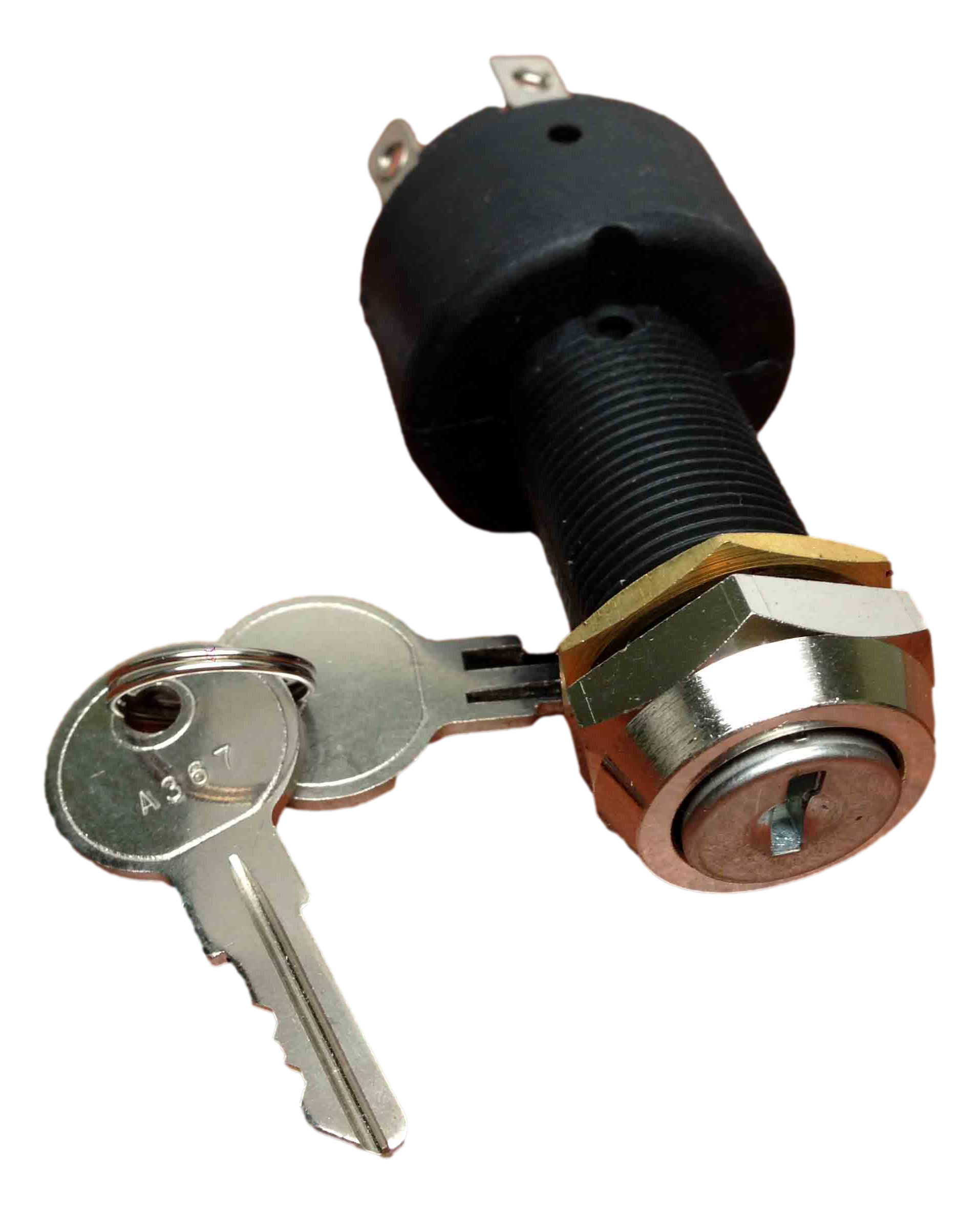 MARINE PLASTIC IGNITION STARTER SWITCH 5 TERMINALS 3 POSITIONS HEAVY D ...