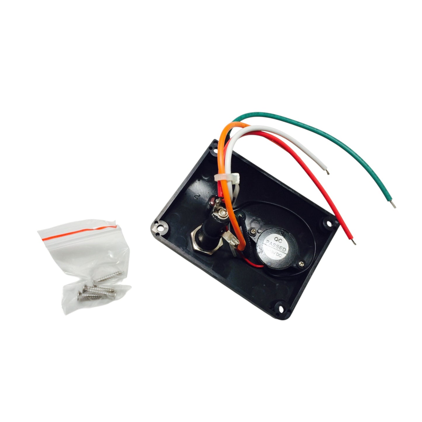 Pactrade Marine Boat Bilge Water Alarm 12VDC LED Indicator Made of Black ABS