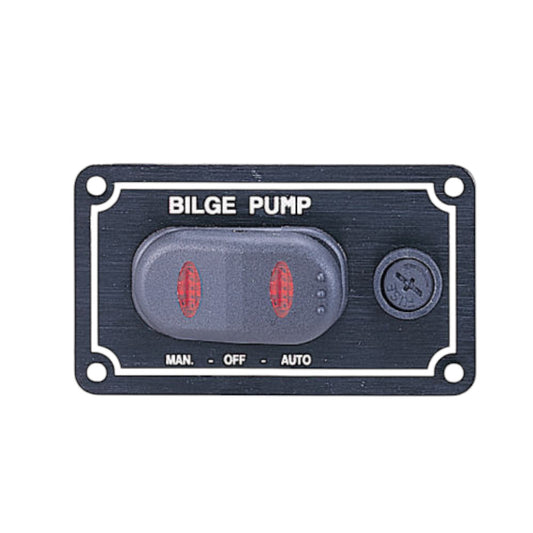 Pactrade Marine Boat 3 Way Auto-Off-Manual Waterproof Bilge Switch Horizontal Mount
