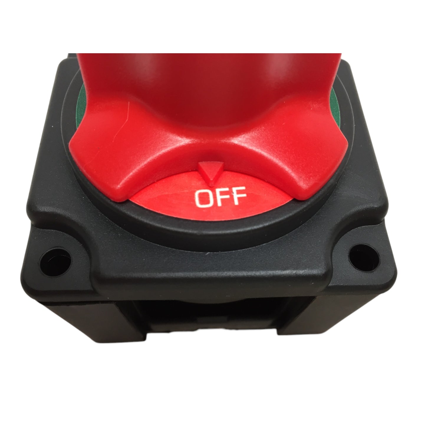Pactrade Marine Boat Mini Battery Switch With Pom Knob 360 Deg. Red Green Label 4P 12V