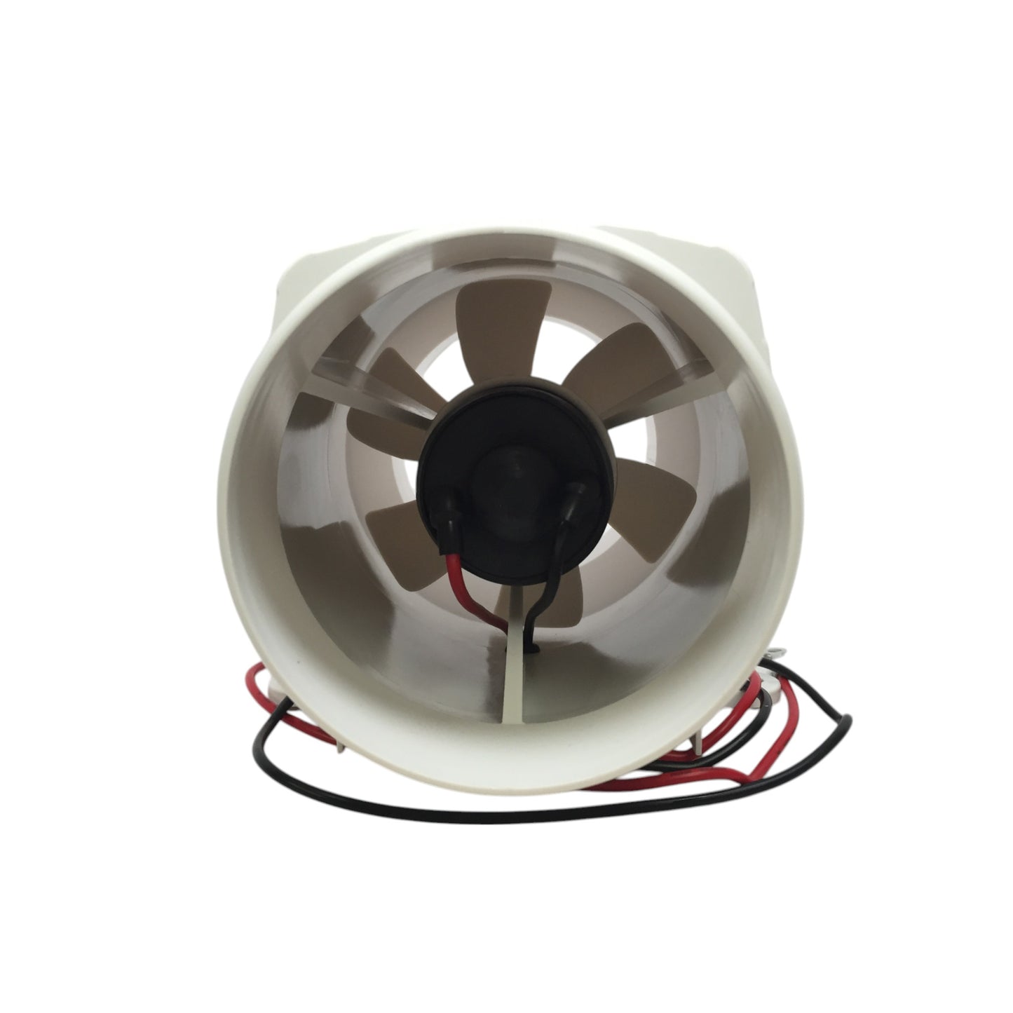 Pactrade Marine High Performance White In Line Bilge Blower 12V 230CFM 10Amp 15A Fuse