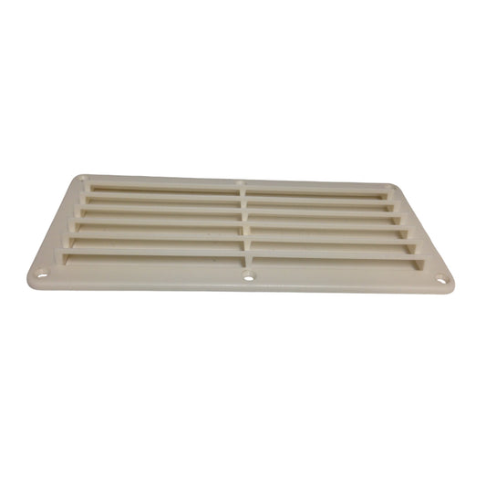 Pactrade Marine Boat ABS White Ventilator Cover Plate 10 1/8" X 4 7/8"