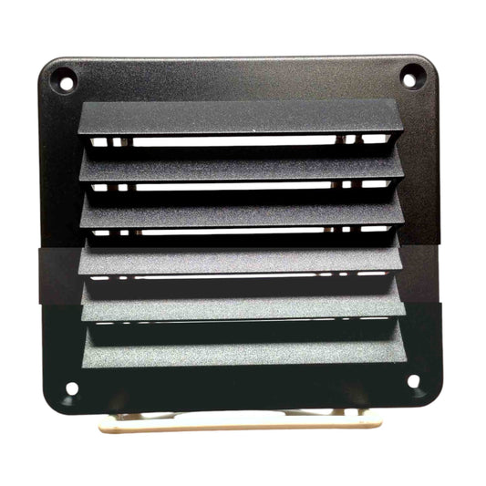 Pactrade Marine Boat ABS Black Louver Ventilator Cover Plate 5.5" X 4 7/8"