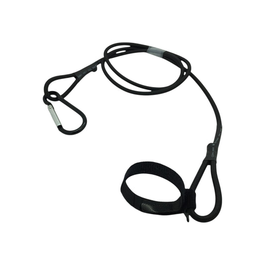 Pactrade Marine 2PC Bungee Cord Paddle and Fishing Pole Leash for Kayak Boats or Canoes 40"
