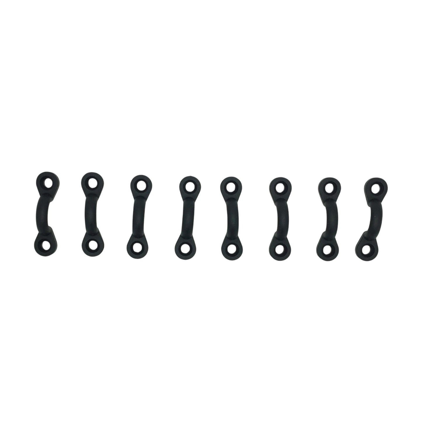 Pactrade Marine Durable Nylon Pad Eyes Set of 8 For Kayak Rafting With Installation Hardware