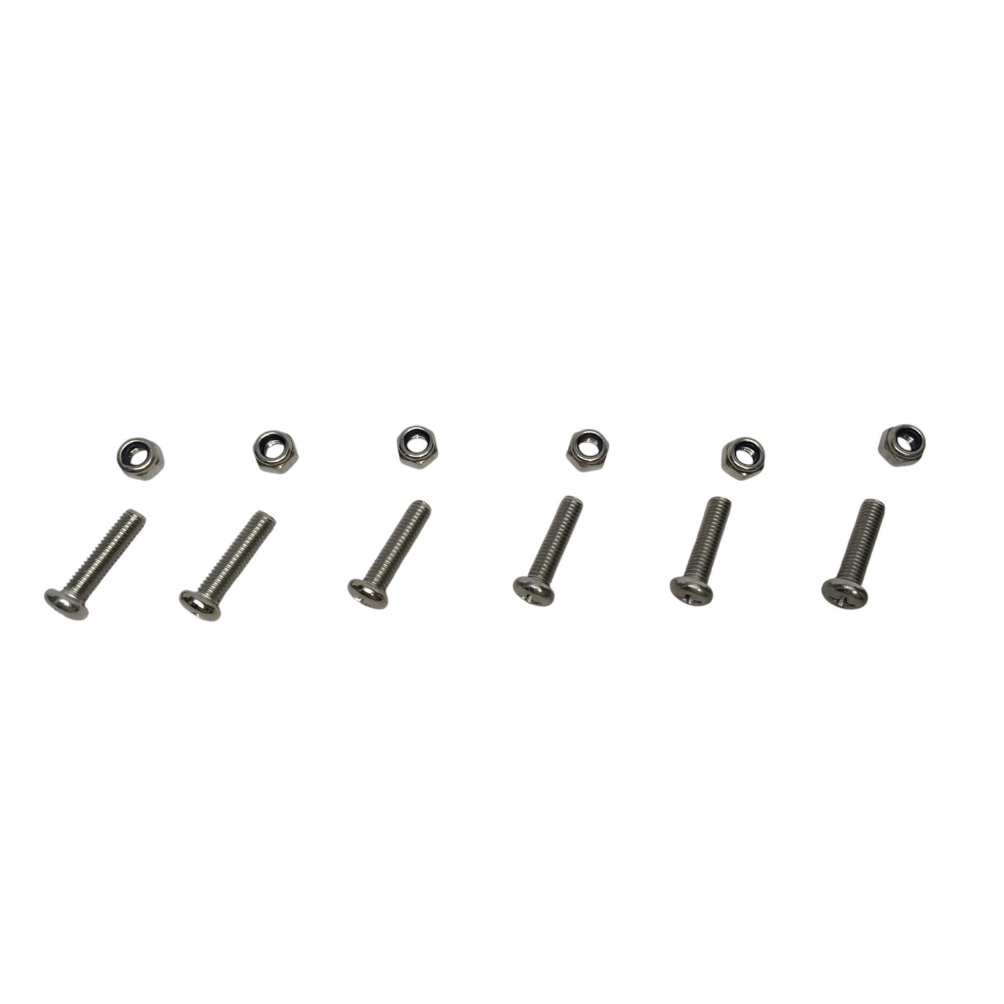 Pactrade Marine 6 Sets Durable SS Screw & Locknut Kit For Kayak Canoe Small Boats Marine