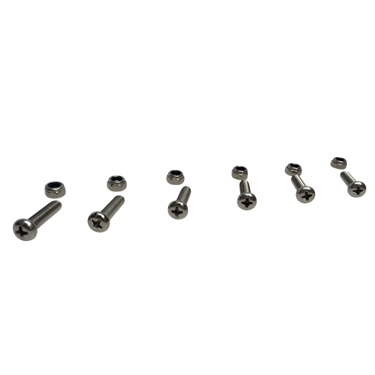Pactrade Marine 6 Sets Durable SS Screw & Locknut Kit For Kayak Canoe Small Boats Marine